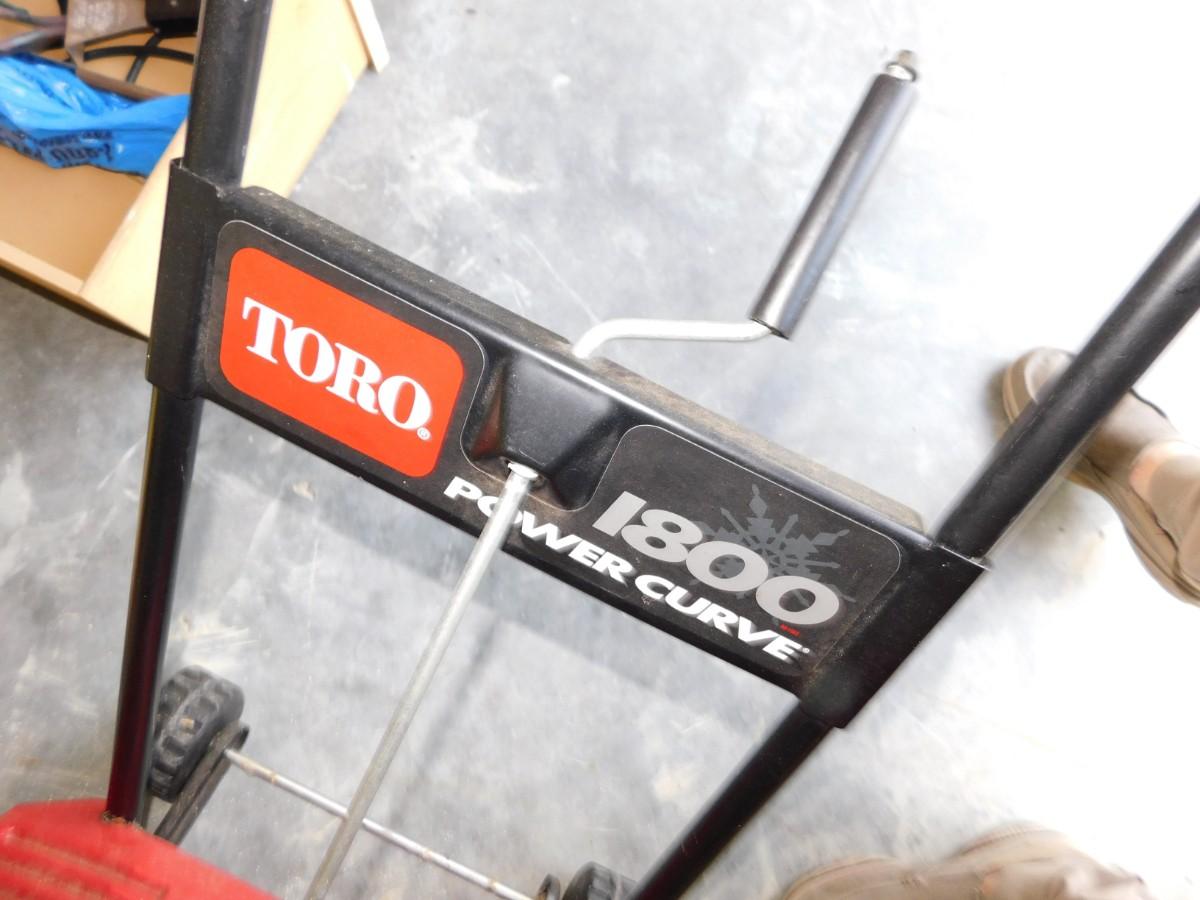 Toro 1800 Power Curve Snow Sweeper