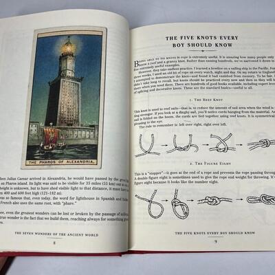 The Dangerous Book for Boys Hard Cover Reference Knowledge Book