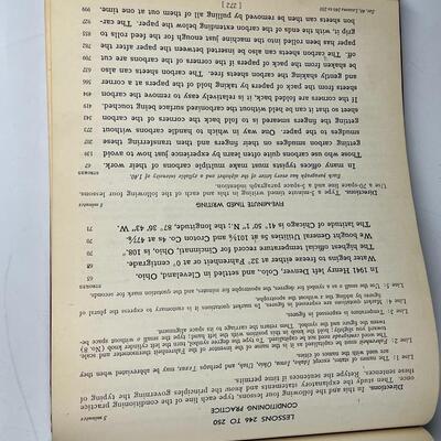 Vintage 20th Century Typewriting Typing Learning Manual