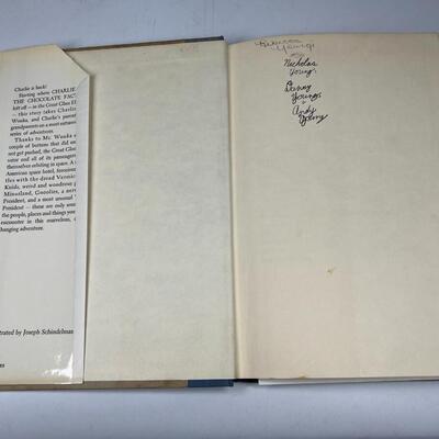 Vintage Roald Dahl Book Charlie and the Great Glass Elevator Sixth Printing Classic Book