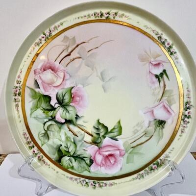 Antique Hand Painted Limoges Platter