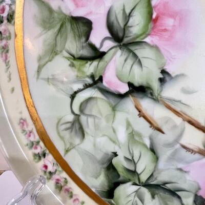 Antique Hand Painted Limoges Platter
