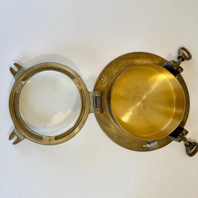 U.S. Maritime Commission Brass Porthole
