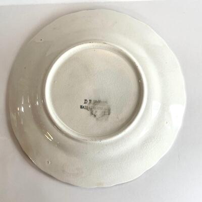 1920 WWI Victory 1920 French Apron & Commemorative Plate