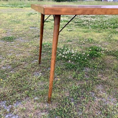 1030 Mid Century Maple Kitchen Table