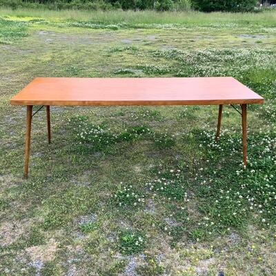 1030 Mid Century Maple Kitchen Table