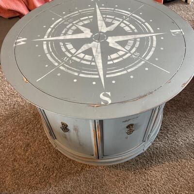 K5- Unique Compass Side Table