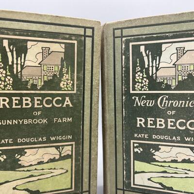 Antique Rebecca of Sunnybrook Farms Set of Story Books