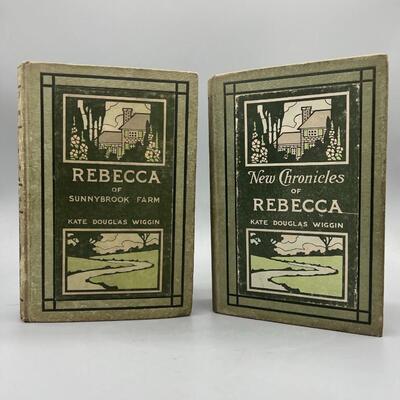 Antique Rebecca of Sunnybrook Farms Set of Story Books