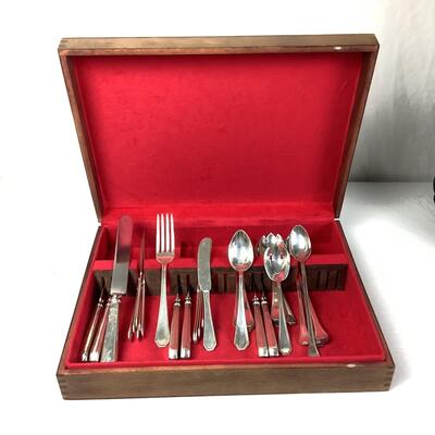 1035 Vintage Sterling Silver Flatware Set