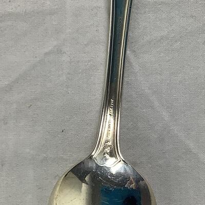1036  35pc set of Bigelow Kennard & Co. Sterling Flatware
