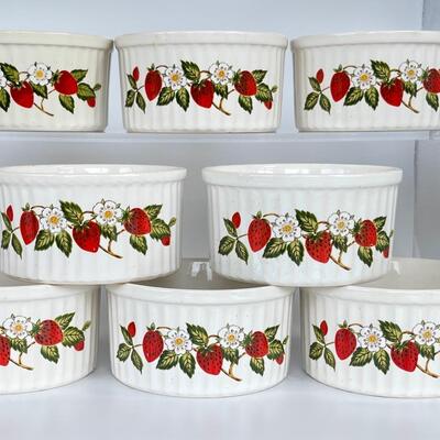 Vintage Sheffield Ramekins Set/8