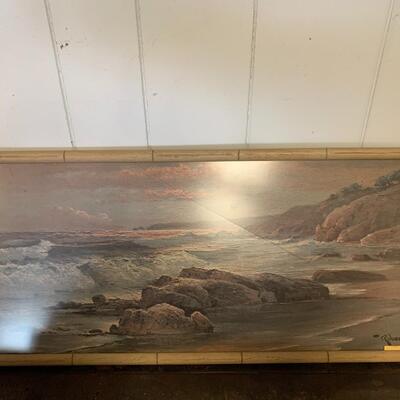 Vintage Reproduction Print By Robert Wood