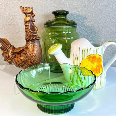 Vintage Kitchen Lot 2 Mid Century