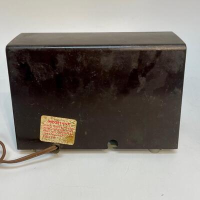 Vintage Alliance Tenna Rotor U-100 TV Amateur Ham Radio Antenna Control Box.