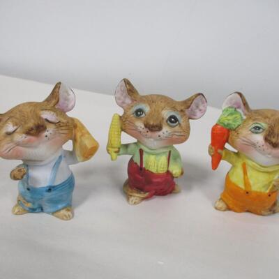 Collection Of Mice Figurines