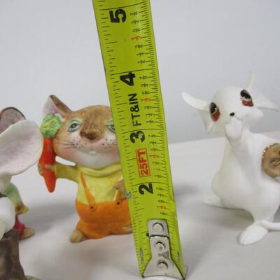 Collection Of Mice Figurines