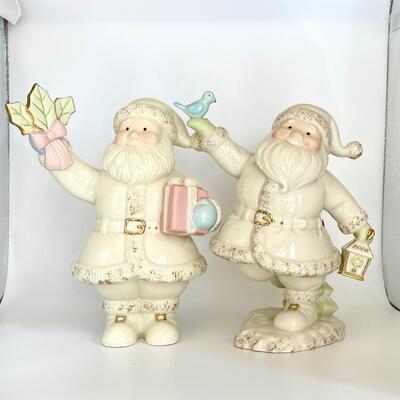 Lenox Porcelain Santa Lot 2