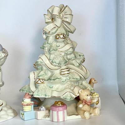 Lenox Porcelain Santa Lot 4