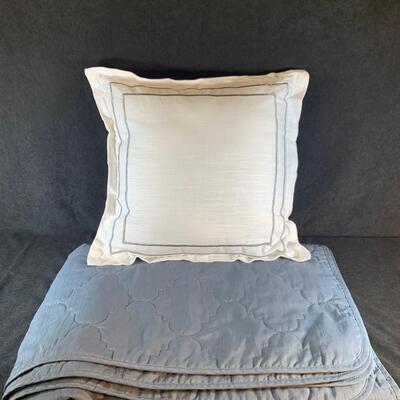 Lot 58 Twin Coverlet & Pillow