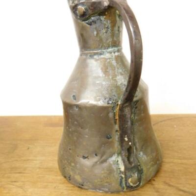 Antique Hand-Crafted Copper Water Pitcher