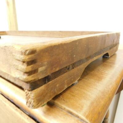 Vintage Typesetter's Wood Tray