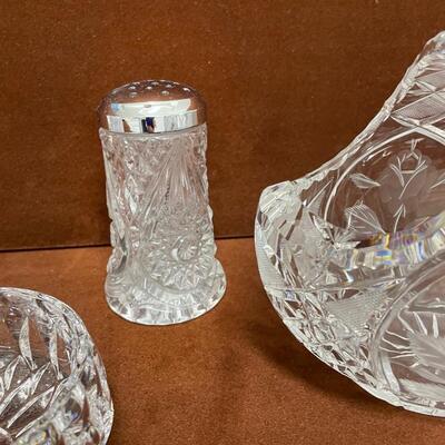 Lot 120  Cut Glass Lot