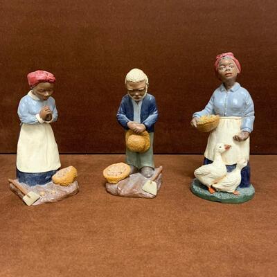 Lot 128. Three Ceramic figurines