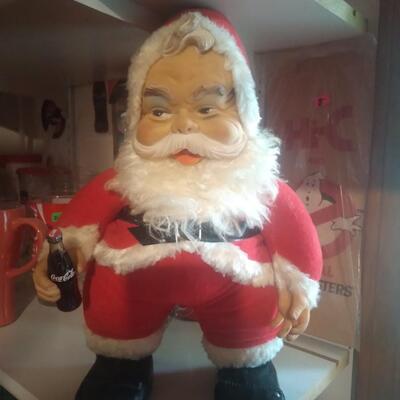 Vintage Coca-Cola Santa