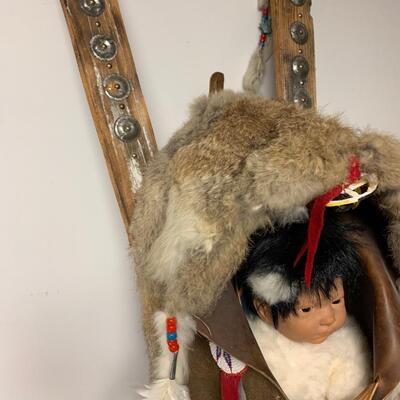 Native American papoose