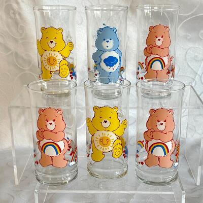 Pizza Hut 1983 Care Bears Set
