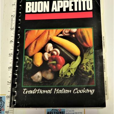 Vintage ITALIAN COOKBOOK Sons of ITALY USA COOK Recipes BUON APPETITO