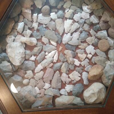 Aarowhead collection and stones