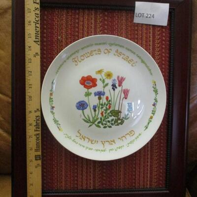 Decorative Framed Plate