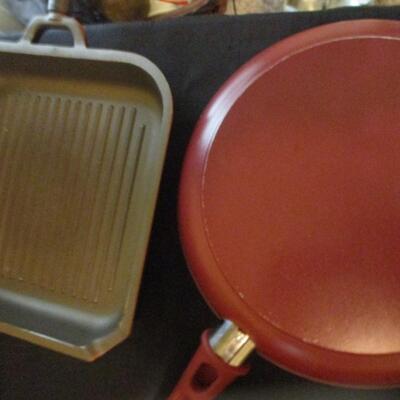 Copper & Cast Iron Skillets