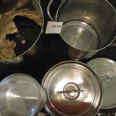 Stainless Steel Pots