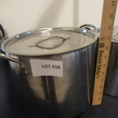 Stainless Steel Pots