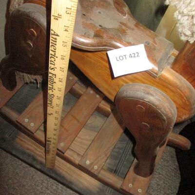 Wooden Roking Horse
