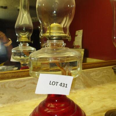 Oil Lamp/Candle Holder