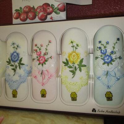 Embroidered Hankies