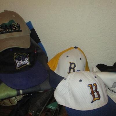 Ballcaps, Men's socks, pillow, blanket, umbrella