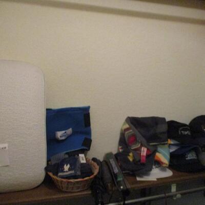 Ballcaps, Men's socks, pillow, blanket, umbrella