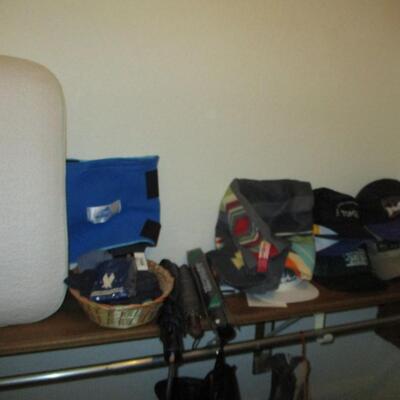 Ballcaps, Men's socks, pillow, blanket, umbrella
