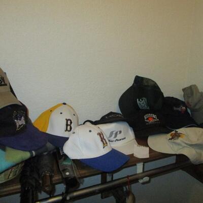 Ballcaps, Men's socks, pillow, blanket, umbrella