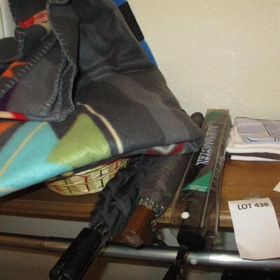 Ballcaps, Men's socks, pillow, blanket, umbrella