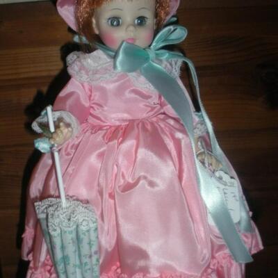 1983 Madame Alexander 14' Lucinda Doll in Pink Satin #1535 in Original Box