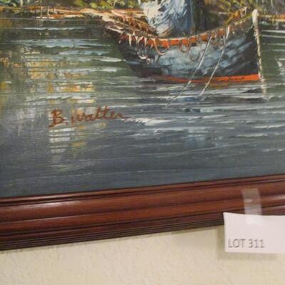 Sailboat Painting