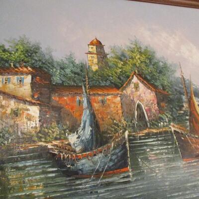 Sailboat Painting