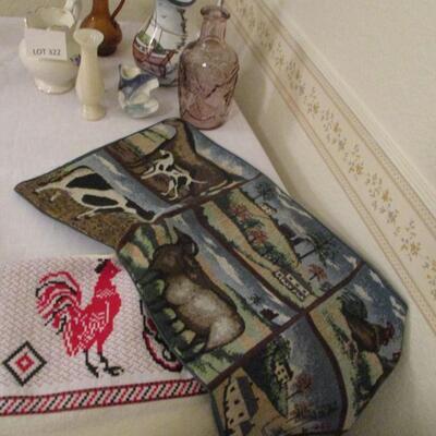 Home Decor-tapestry, vases
