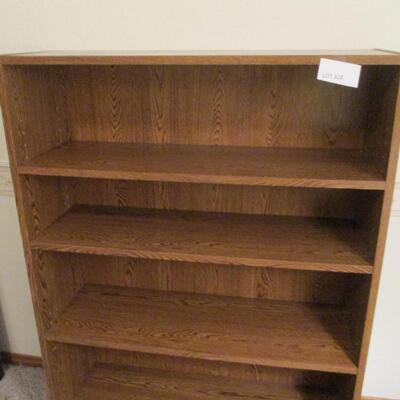 Oak Veneer Bookshelf